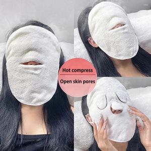 Ręcznik Porę Czyste twarz Mokre kompresy otwiera skórę bawełniana maska ​​pielęgnacja kremu nawilżającego na twarz