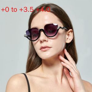 Occhiali da sole occhiali da lettura progressivi multifocali uomini femmine Pochromic Presbyopic Half Farme Regolazione automatica Eyewear NX2929