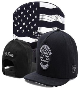 Brooklyn USA Flag Baseball Caps Regulowane kości Gorras Plain Casquettes Chapeus Brand Women Hip Hop Snapback Hats7704124