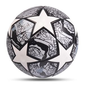 Soccer Ball Officiell storlek 5 4 Premier Högkvalitativ mållag Match Balls Football Training League Seamless Futbol Topu 231221