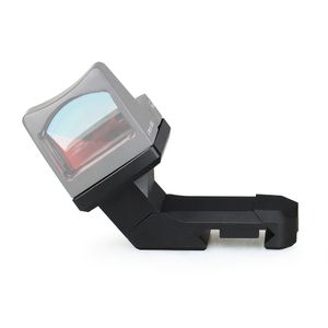 45 Degree Offset Optic Mount for RMR Red Dot Sight, Tactical Airsoft Hunting Accessories