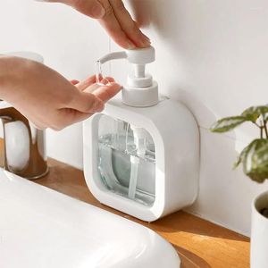 Liquid Soap Dispenser Reusable Bathroom Empty Bottle Portable Travel Shampoo Hand Sanitizer Refillable With Press Pump