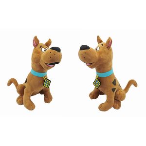 Cartoon Stuffed Animals Brown Great Dane Dog Plush Toys Scooby Plushy Kid's Animal Toys