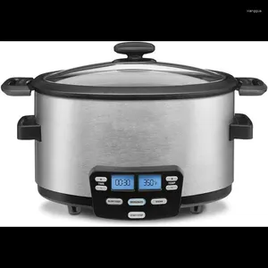 Bowls Electric Slow Cooker Cookers Central Multi Entrees Sieses Hounds 4-QT.