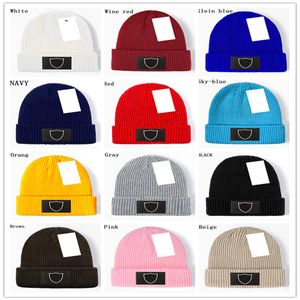 Designer Beanie Classic Letter Sticked Bonnet Caps For Mens Womens Autumn Winter Warm Thick Wool Brodery Cold Hat Par Fashion Street Hats Oakland