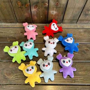 Anelli chiave due volte parco zhixiao pingjing tao sun caiying momo adorabile peluche coppia a pendente regale keychainl231222