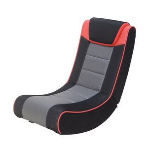 "Upgrade Your Gaming Setup with X Rocker Graphite 2 Bluetooth Wireless Foldable Rocking Video Gaming Floor Chair in Black, Red, and Grey - Dr Dh9Dw"