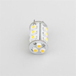 Glödlampor 12VDC GY6 35 G6 35 1W 15LED 3528SMD glödlampa lampa Dimble 360Gree Illumination Slim Boby Commercial Engineering 10st Lot322n