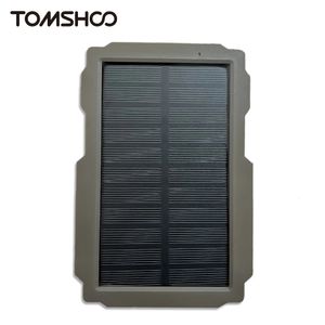Tomshoo Trail Game Camera Solar Panel Kit 3000mAh 6V12V Rechargeable Charger for Hunting Acessories 231222