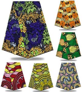 High Quality 100 cotton African Nigerian Prints Angola wax Fabric Real Ghana Wax for Party Dress 6 yards NXS06 T2005292920425