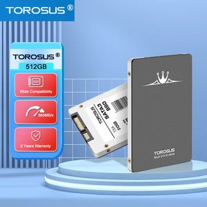 Torosus 512 GB SSD SATA3 6.0 GB TLC Flash 1TB 2,5 '' Internt fast tillståndsdrivning 560 MB AHCI Hårddiskdisk för PC 231221