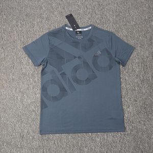 Designer mode män mönstrad träning kort ärm t-shirt gata hip hop casual sportstil som kör basket fotboll män och kvinnor