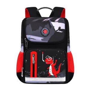 Bags Two Style Dinosaur Boys Bolsas de Escola Primária Escola Mochilas Ortopédicas para Crianças Ortopédicas para Meninos Knapsack Cool Grau 135