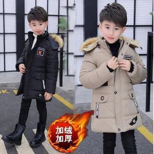 Jackets Jackets 2023 Kid Winter Jacket A Boy Park 12 Children's Clothing 13 Baby 14 Outerwear 15 Coats 9 Thick Cotton Thickening 30 Degree