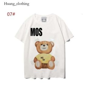 Womens Mens Designers Tshirts Fashion Letter Printing Short Sleeve Lady Tees Luxurys Casual Clothes 523 Moschinos t shirt