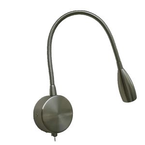 Lampen Topoch Nickel-Wandleuchten, fest verdrahtet, Ein-/Aus-Schalter, Lampe, gerichtete Beleuchtung, fokussierte Beleuchtung, einfacher Anschluss, LED, 3 W, AC100–240 V, D