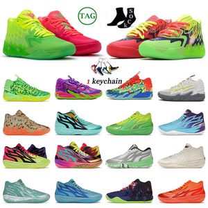 MB.03 Lamelo Ball Shoes Athletic Basketball Sneakers Lamelos Shoe Mb.02 MB.01 Rick и Morty Queen City Rock Ridge Ride Red Black Trainers Trainers Outdoor Sneakers Размер 36-46