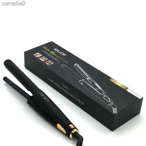 Hair Curlers Straighteners LISAPRO 3/10" Small Flat Iron Pencil Flat Iron Curling iron for Short Hair Pixie Cut and Bangs Mini Hair Straightener for EdgesL231222