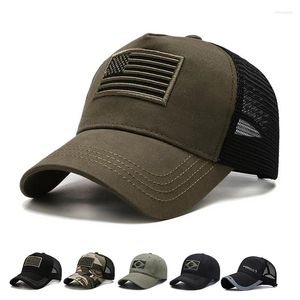 Top Caps Mash Beyzbol Kapağı Erkek Kadın Taktik Ordu Askeri Baba Hat ABD Amerikan Bayrağı Unisex Hip Hop Sport Açık Şapkalar Gorras Hombre