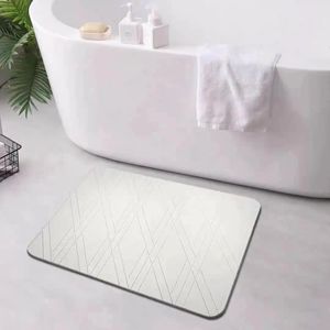 Diatomazey Earth Bath Bath Mat Super Absoolbent Rug Коврики без диатомитов для кухни в ванной комнате легко чистить ногу 231221