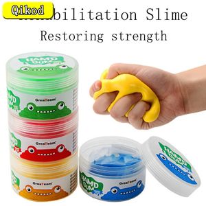 4pcs Rehabilitation Slime Supplies Toys Putty Soft Clay Light Plasticine Playdough Lizun Charms Gum Educational toys gift 231221