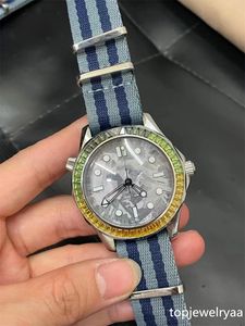 Designer Watch Blue Watch Ceramic Bezel Men's Watch Automatic Mechanical Movement Watch Automatisk lyxig högkvalitativ a'a'a -klocka