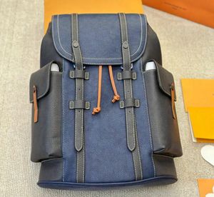 Designer Leathery Lychee Backpack Bol