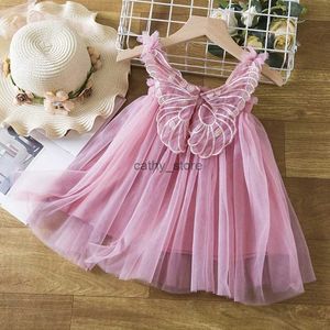 Girl's Dresses 1-5 Yrs New Summer Cute Sleeveless Lace Big Bow Princess Dresses Girls Baptism White Dress Baby Birthday Evening Party VestidosL231222