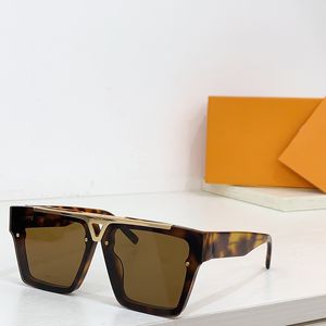 Designer Mode Sonnenbrille Metall Rechteckig Z2037 High -End -Sonnenbrille Strand im Freien Sonnenbrille UV400 mit Originalschachtel
