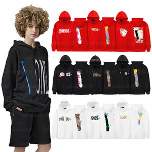 Misty Angels Printed Hooded Sweatshirt Mens and Womens Fall and Winter American Tide Casual Loose Hundred Warm Tops