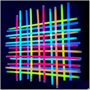 OUTROS EVENTOS PARTEM STAWESTES DE 100PCS FLUESSCENCE GLOW BULS BRACELES CONVERSAS NEON NEON PARA CASAMENTO COLORF BRILHAÇÃO DAPAÇÃO DO DH5NC