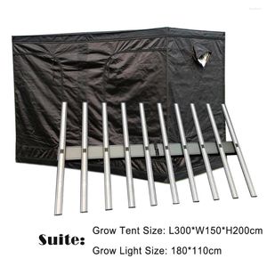 Luci di coltivazione 300 150 Tenda da 200 cm Set con luce LED 1000W 3000K 5000K Mix 660nm 470nm per la crescita idroponica a serra dell'agricoltura interna