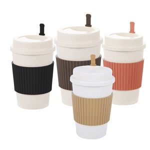 Anti-ironing Milk Cup Coffee Mug Food Grade Heat-Resistant Large Capacity Tea Cup Drinkware Anti-scald Non-Slip