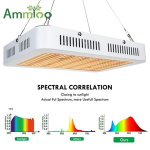 LED de espectro completo CROVO LUZ PHYTO LAMPO AZUL AZUL UV IR IR 350LEDS Diodo 500W Caixa de barraca Caixa de planta interna Luzes de crescimento de flores2323