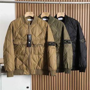 Men's Down Parkas 2023 Новая 90 белая утка вниз военный пилот с утолщенной изоляционной изоляционной водонепроницаемой бейсбол вниз. J231222