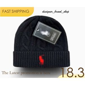 Polo Ralph 2023 New Luxury Designer Polo Beanie Unisex Autunno Bernelli invernali Cappelli a maglia uomini da donna Cappello Sport Classical Sports Cap Ralph 836