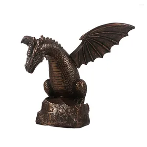 Garden Decorations Dragon-Modeling Fountain Munstycket Pond Sprinkler Head Ersättare Utomhus Dragon Water Center Swimming Pool Decor