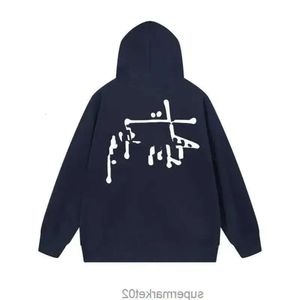 디자이너 까마귀 남자와 여자 S 인쇄 T 셔츠 Stussiness Crewneck Jumper 커플 고품질 거리 H 도매 작품 Dicoun