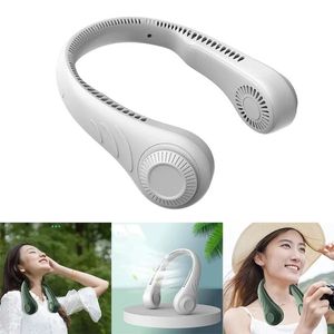 Accessories USB portable charging handheld student lazy fan hanging neck Wearable net small Rechargeable Mute Sports Ventilador for Home Outdo