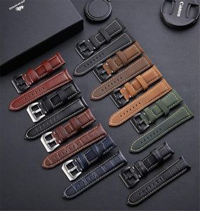 20mm 22mm Genuine Leather Watch Strap For HAUWEI Amazfit Huawei GT2 Samsung Galaxy Active2 46mm 42mm Strap Replacement Bands 9 col7821535