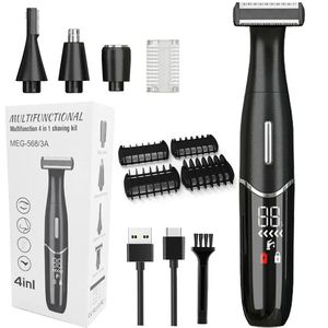 Intimate Areas Haircut Precision Shaver Men Bikini Line Sensitive Razor Balls Eggs Pubic Hair Shaving Trimmer Face Beard Clipper 231221