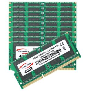 DDR3 RAM 50pcs 100pcs 4GB 1333MHz 1600MHz Brand Baixa tensão 1,35V PC3-12800 Memória SODIMM 204 PIN Não ECC 1.35V 231221