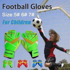 Children's Goalkeeper Gloves Breathable Football Gloves for Soccer Kids 5-16 Years Old Goalkeeper Training Football Accessories 231221