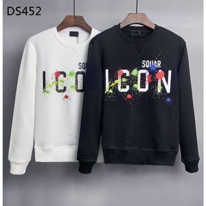 Mens Hoodies Sweatshirts Erkekler Tasarımcı İtalya Moda Sonbahar Baskı D2 DSQ ICON GG HOODIE Erkek Kalite Pamukları