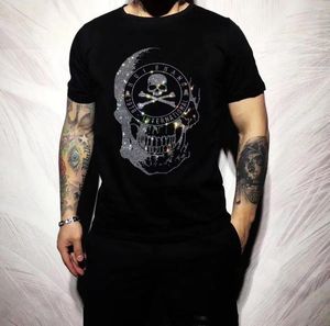 Men's T Shirts Mens Punk for Design T-shirts Drill Ullover Brand Men Street Fashion PP 021