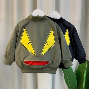 Jacken Kinder Designer Baseballjacke Junge Frühling Herbst Bomberjacken Kindermantel