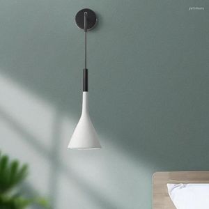 Lampor vägglampor modern led lamp nordisk belysning levande sovrum sovrum bakgrund restaurang kök dekoration minimalistiska sconces ligh