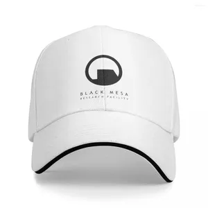 Ball Caps Half-Life Black Mesa Research Facility logotipo Baseball Cap Gentleman Hat Designer Militar para homens