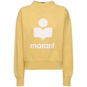 24ss Isabels Marant marant Women Sweatshirt isabels New Printed Triangle Neck Pullover WomenLoose Long Sleeve 111