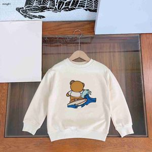 Brand Child Hoodie Boys Pullover Pullover colorato Cartoon Modello Abiti per bambini taglia 100-160 Designer Designer vestiti Girl Sighip Dec10